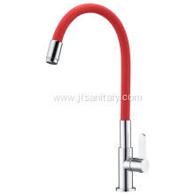 Red Colour Kitchen Mixer Tap Cold Water Only